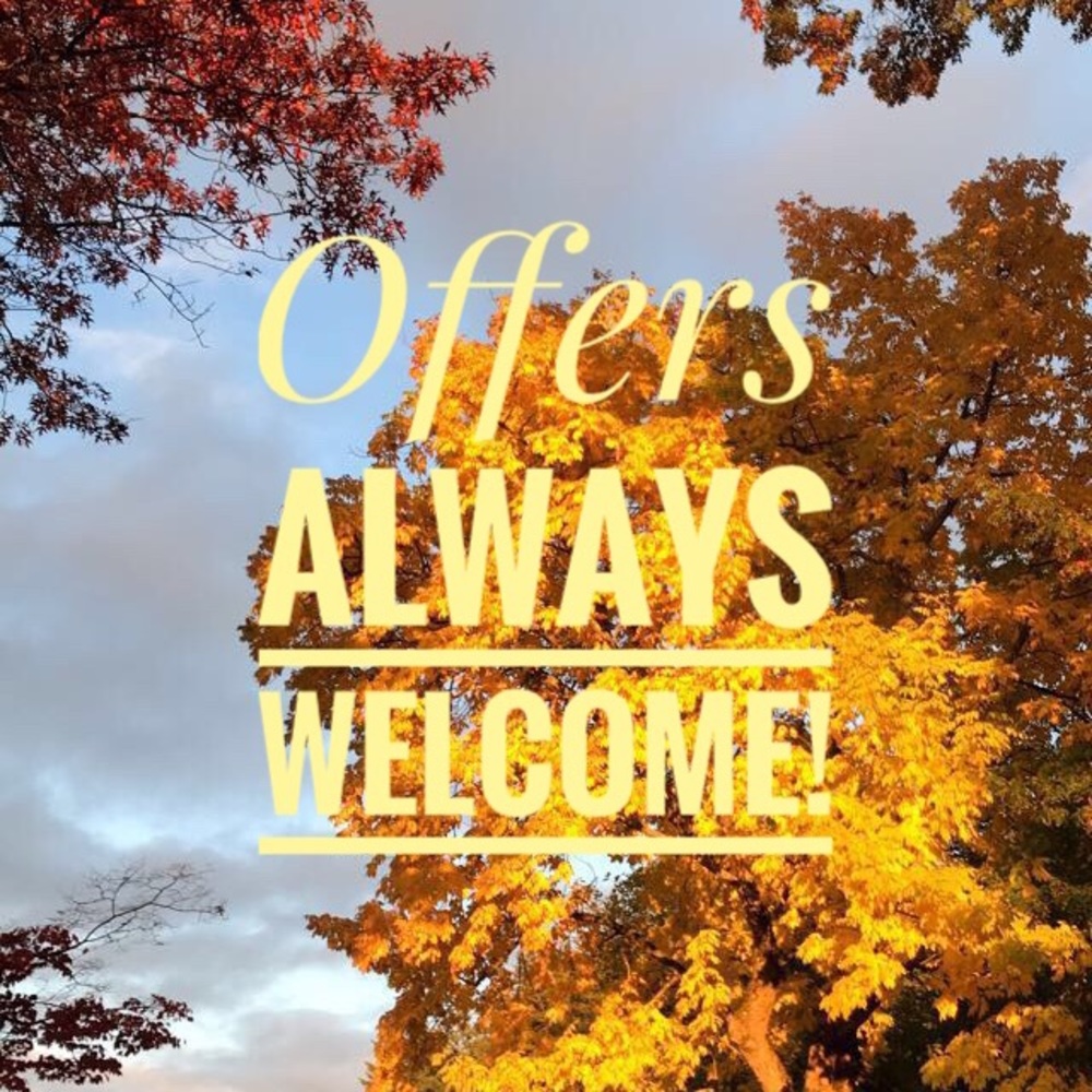 Offers Welcome!